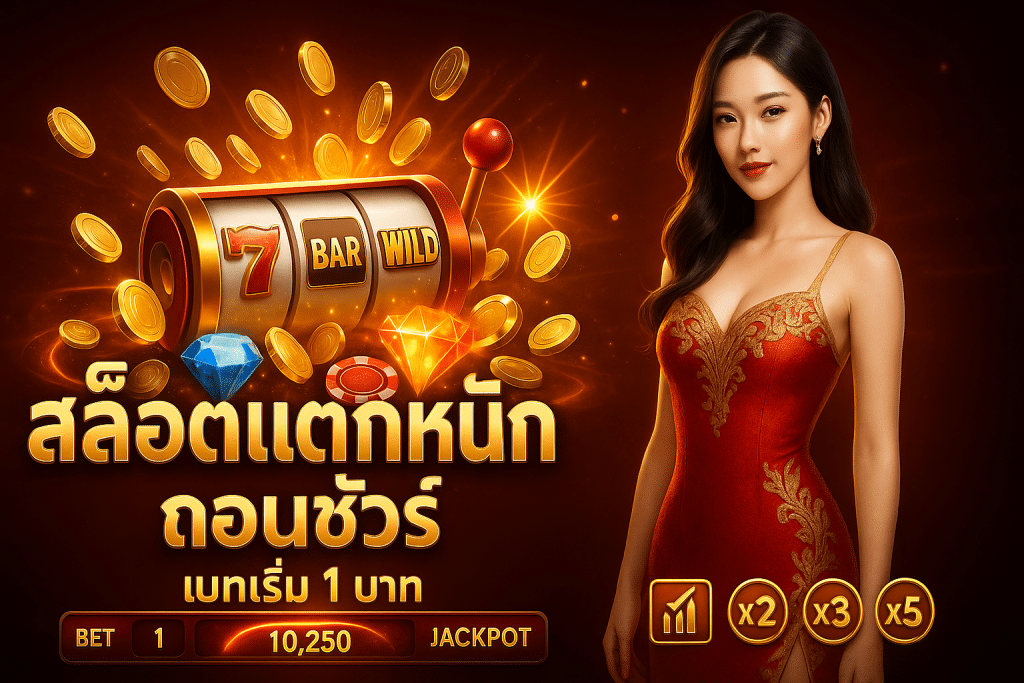 สล็อตแตกหนัก ถอนชัวร์